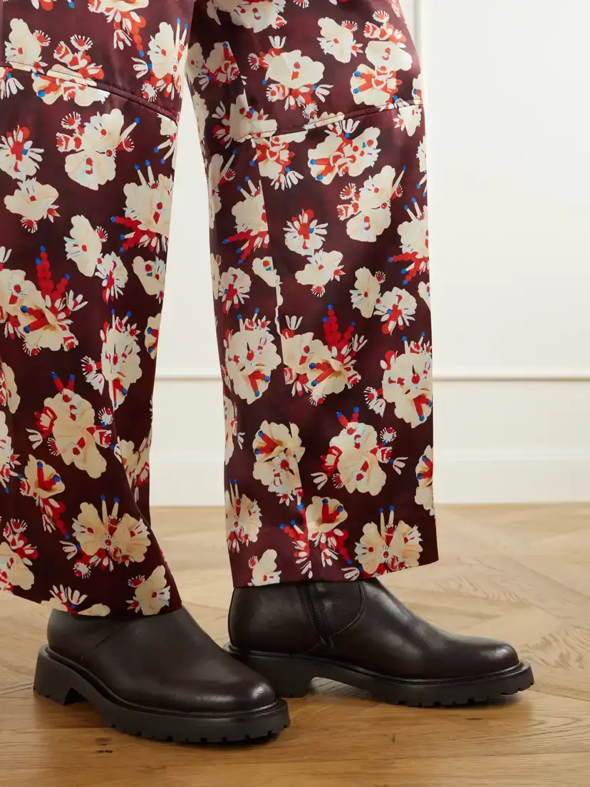 LEGRES 61 Washed Leather Ankle Boots | Thumbnail 2