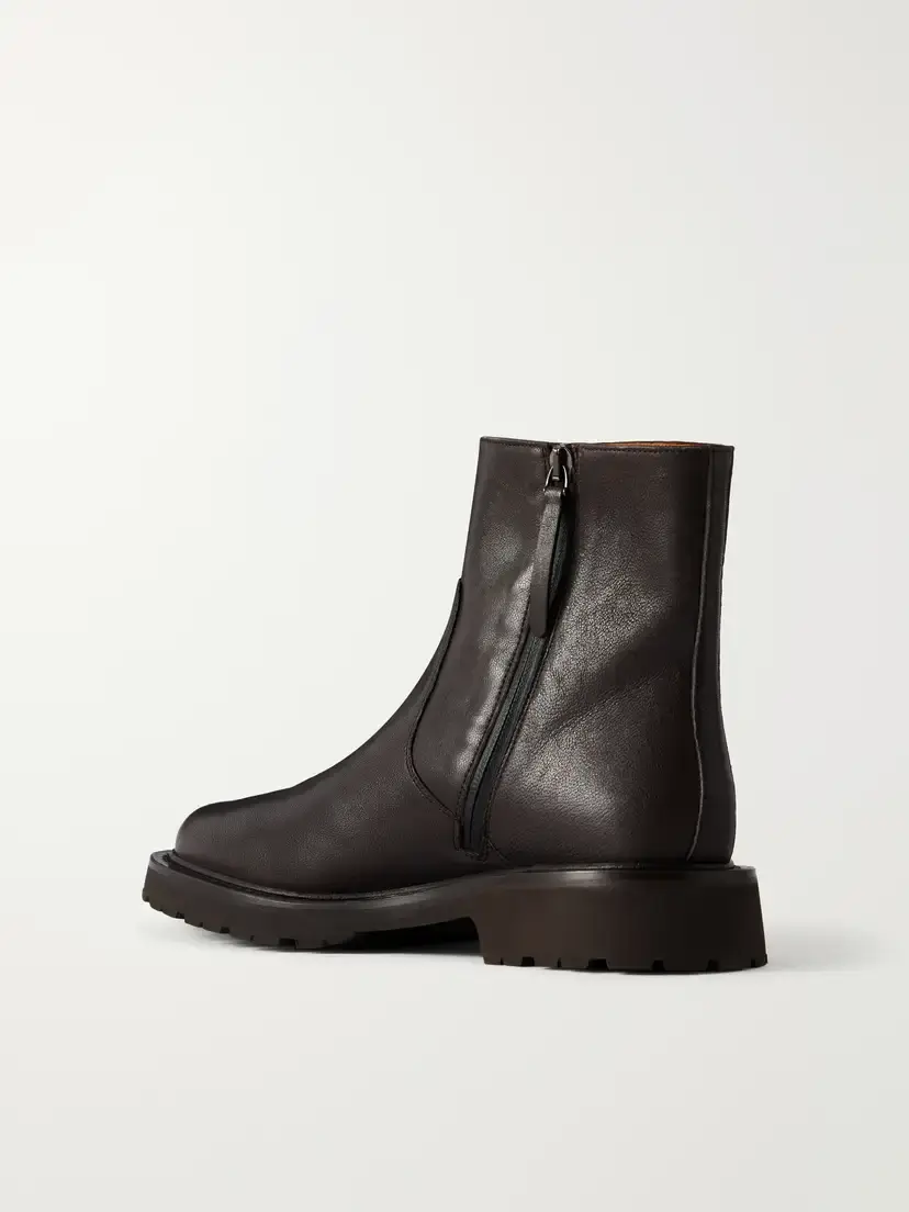 LEGRES 61 Washed Leather Ankle Boots | Thumbnail 3