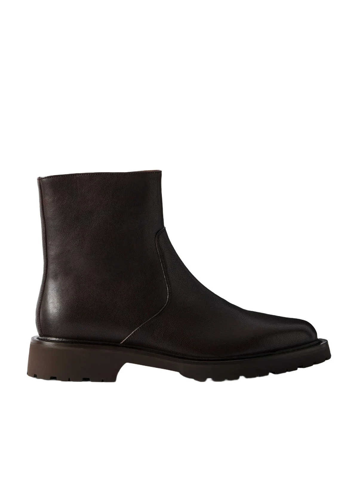 LEGRES 61 Washed Leather Ankle Boots