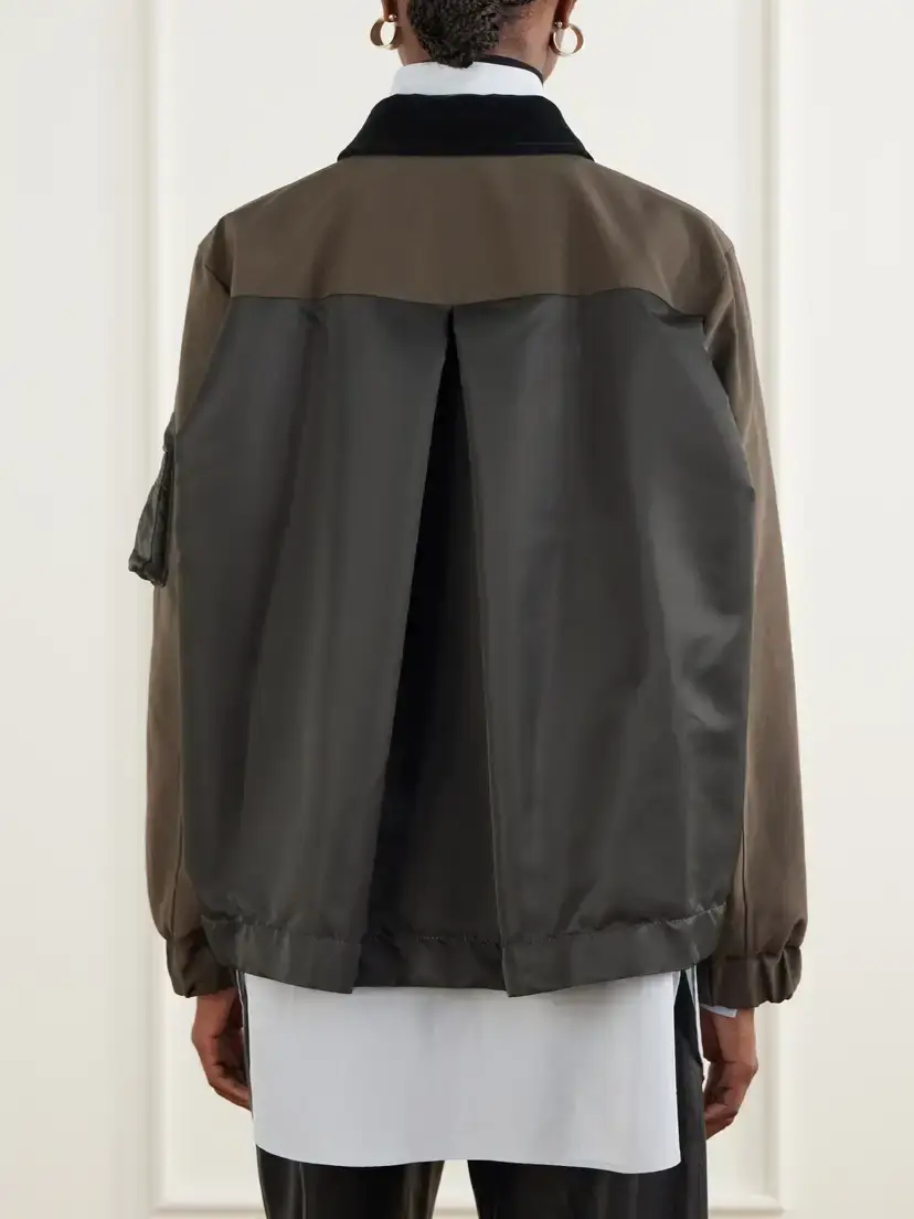 Sacai Cotton-blend Shell Jacket | Thumbnail 3 Sacai Cotton-blend Shell Jacket | Thumbnail 3