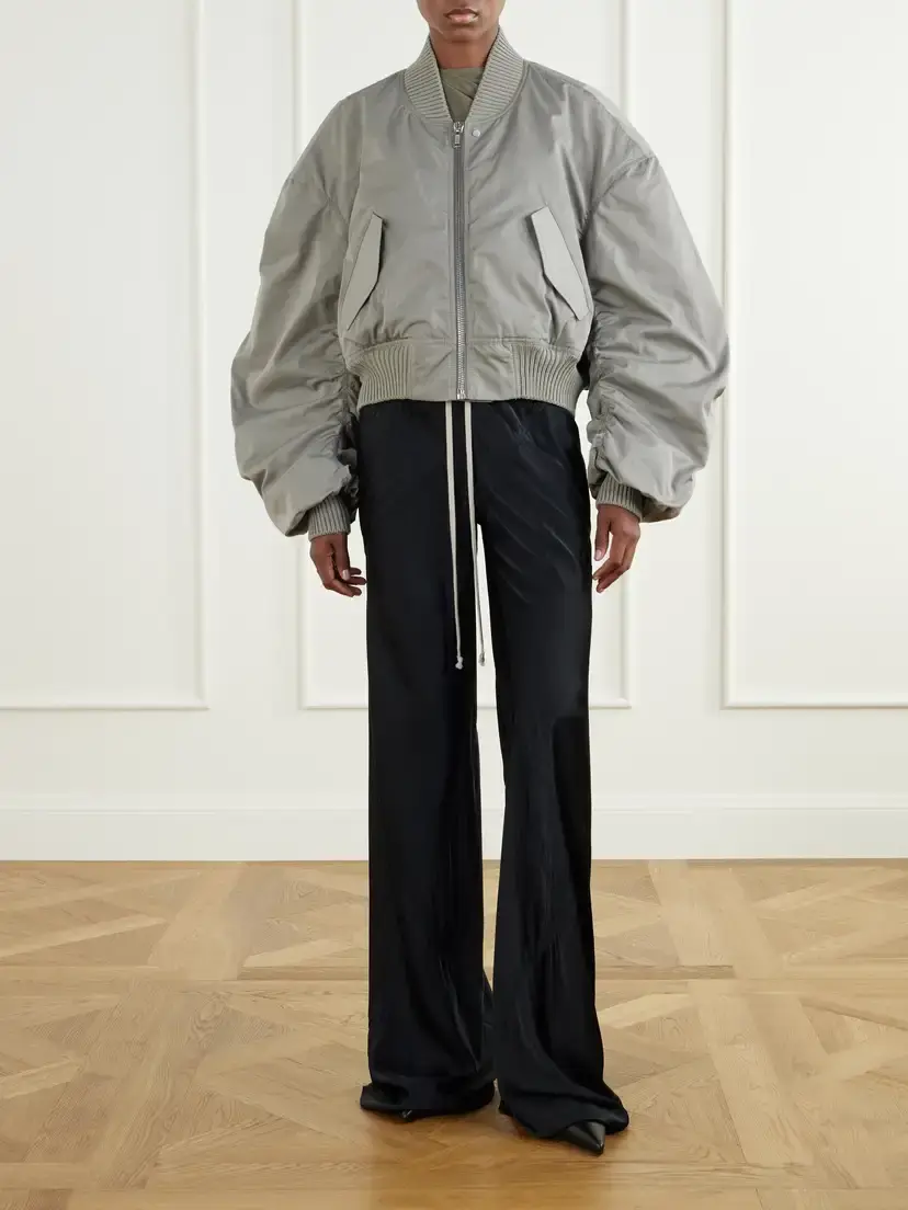Rick Owens Secchia Shell Cropped Jacket | Thumbnail 2 Rick Owens Secchia Shell Cropped Jacket | Thumbnail 2