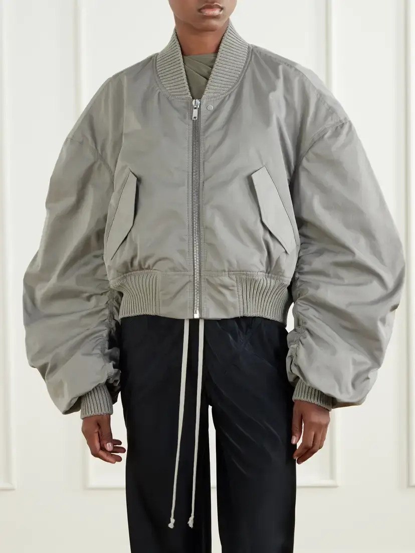 Rick Owens Secchia Shell Cropped Jacket | Thumbnail 3 Rick Owens Secchia Shell Cropped Jacket | Thumbnail 3