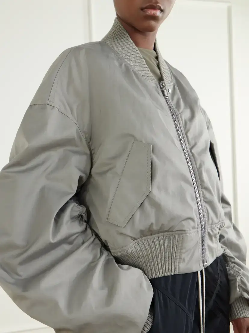 Rick Owens Secchia Shell Cropped Jacket | Thumbnail 5 Rick Owens Secchia Shell Cropped Jacket | Thumbnail 5