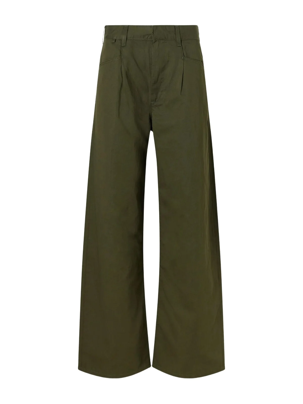 Velha Cotton And Linen-blend Wide-leg Pants