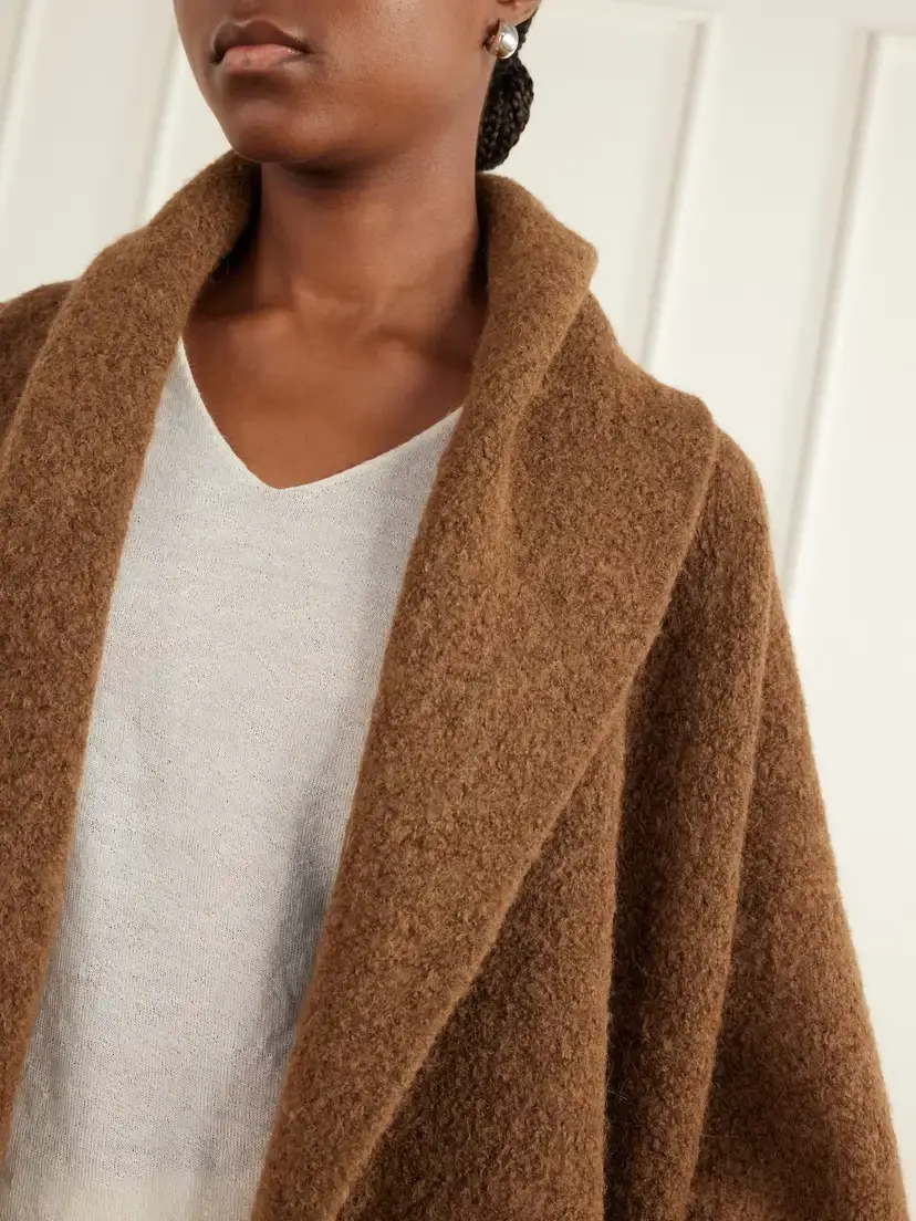 Lauren Manoogian Alpaca And Wool-blend Coat - Brown | Thumbnail 4 Lauren Manoogian Alpaca And Wool-blend Coat - Brown | Thumbnail 4