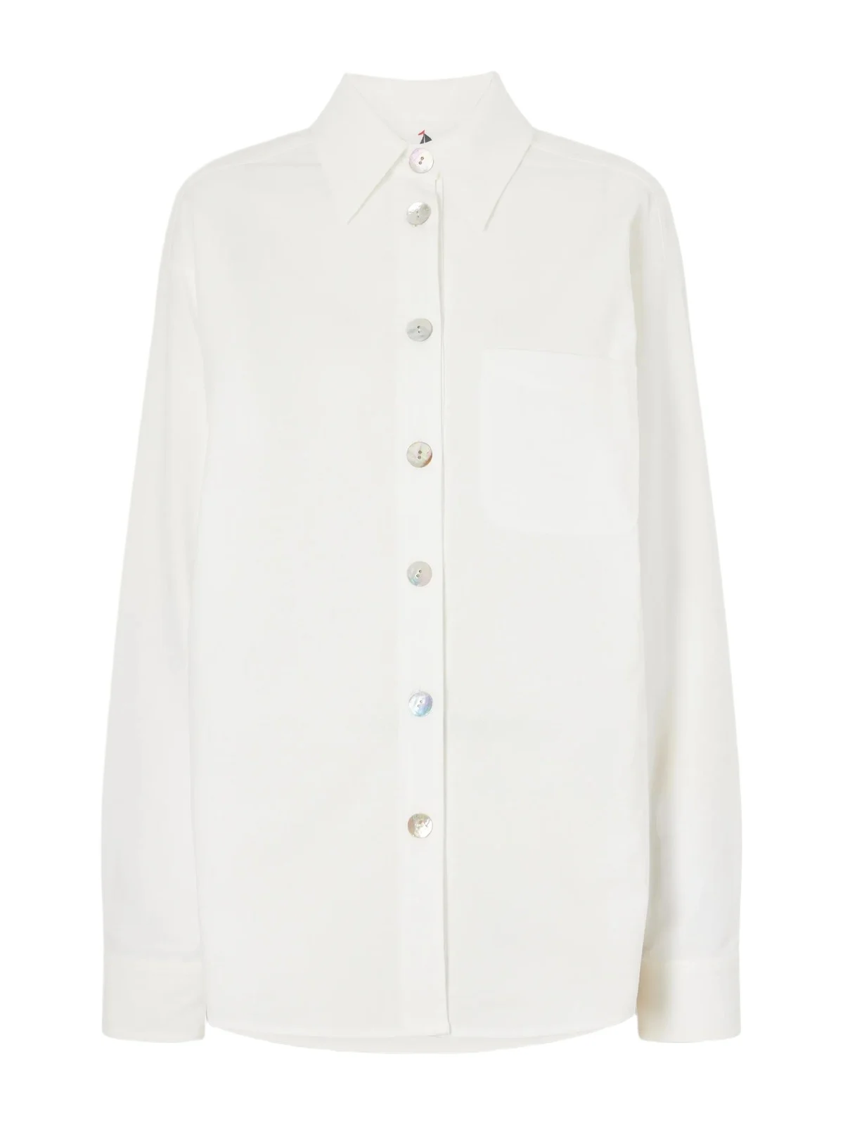 Les Vacances D’Irina Gathered Cotton Shirt