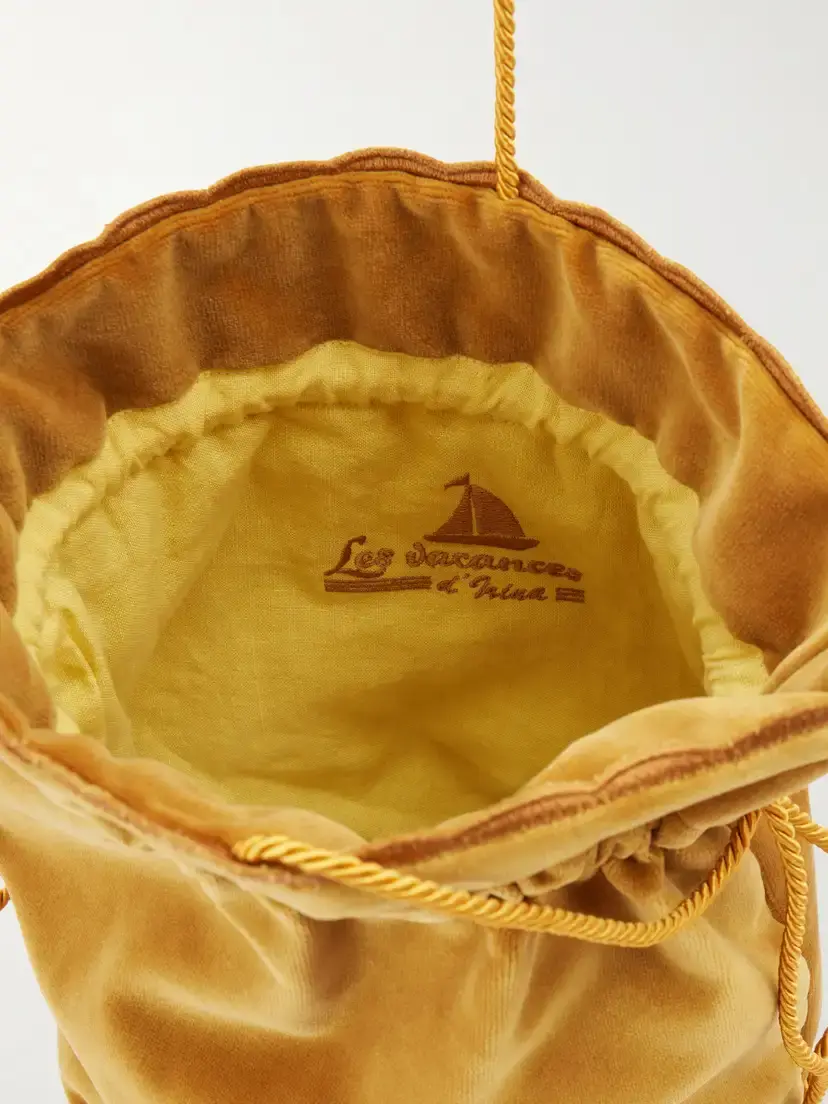 Les Vacances D’Irina The Little Velvet Sack Cotton Pouch | Thumbnail 6 Les Vacances D’Irina The Little Velvet Sack Cotton Pouch | Thumbnail 6