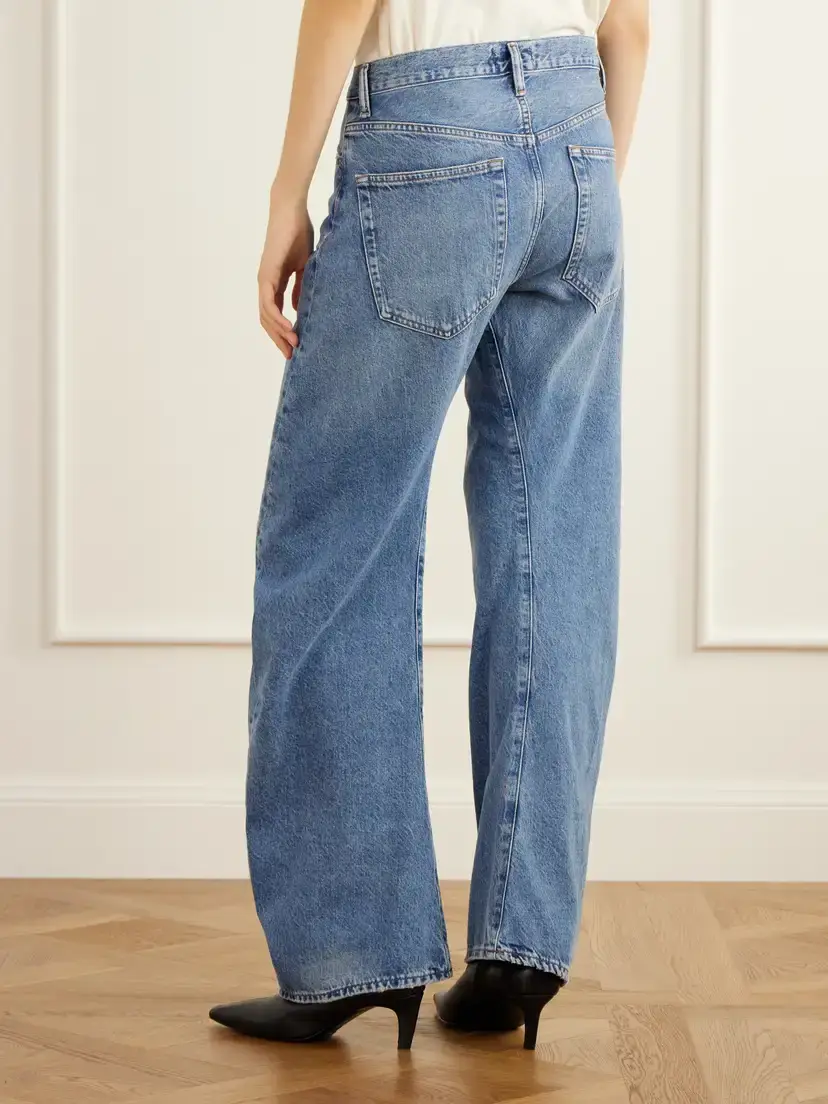 AGOLDE Spiral Mid-rise Barrel-leg Jeans | Thumbnail 4