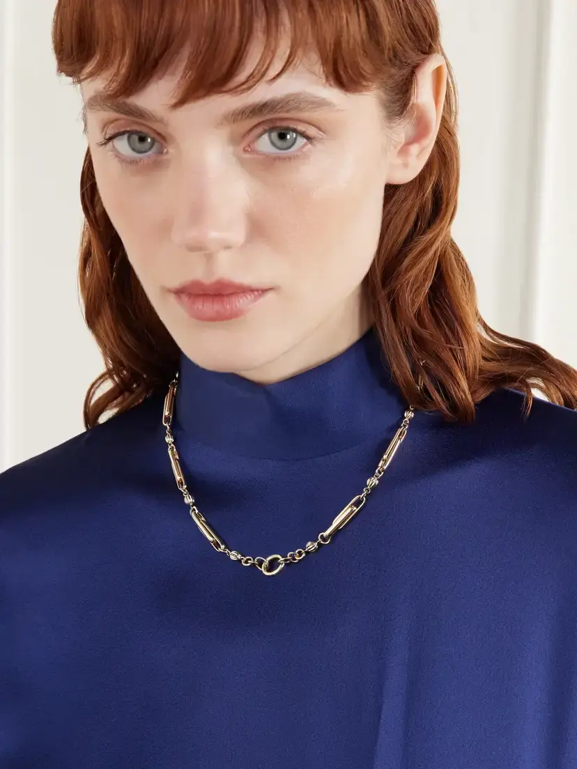 Lucy Delius Stirrup 14-karat Gold Necklace | Thumbnail 2 Lucy Delius Stirrup 14-karat Gold Necklace | Thumbnail 2