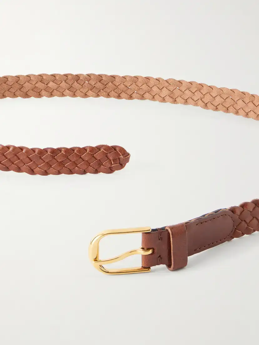 Nili Lotan Braided Jane Leather Belt | Thumbnail 3 Nili Lotan Braided Jane Leather Belt | Thumbnail 3