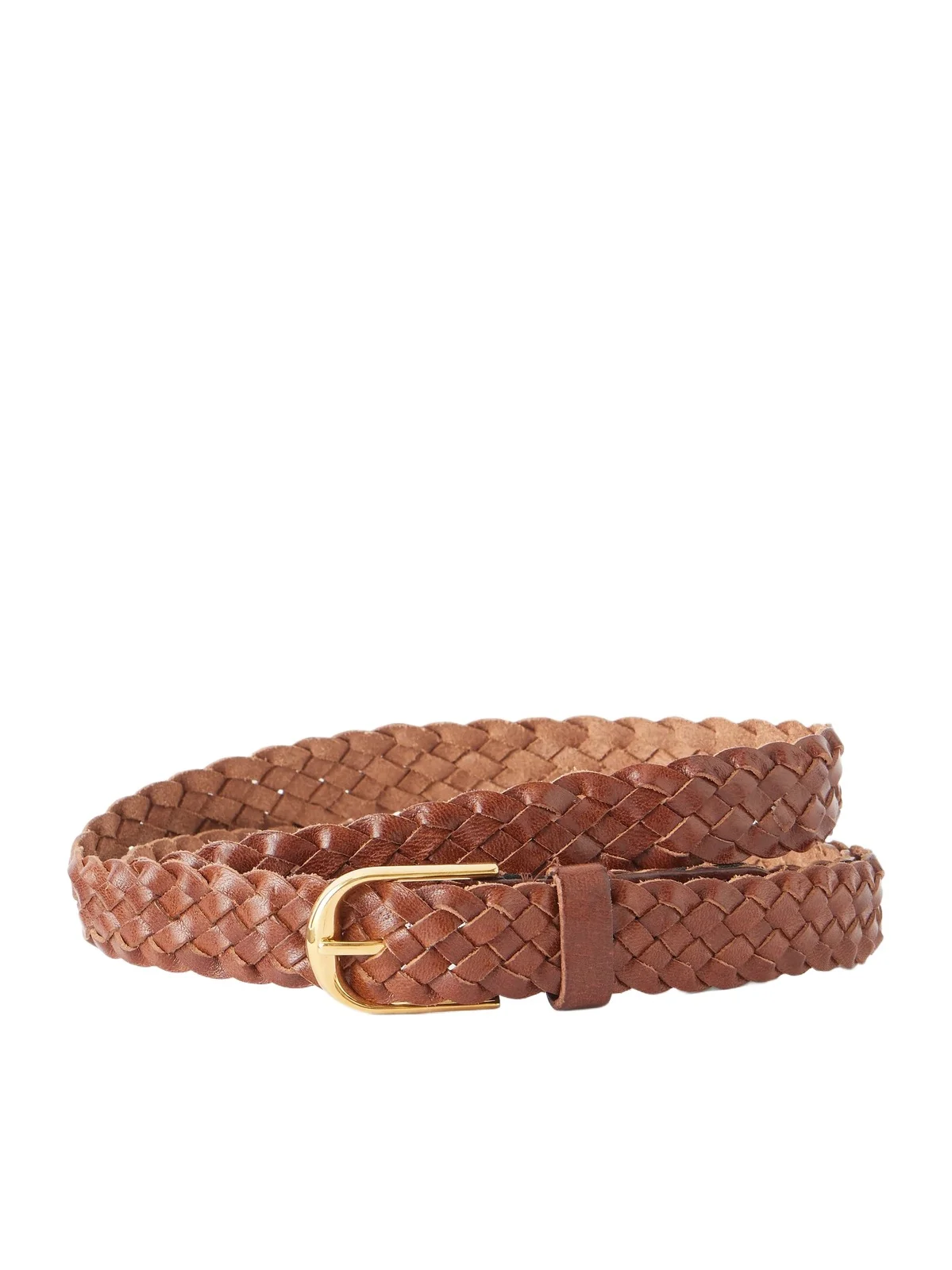 Nili Lotan Braided Jane Leather Belt