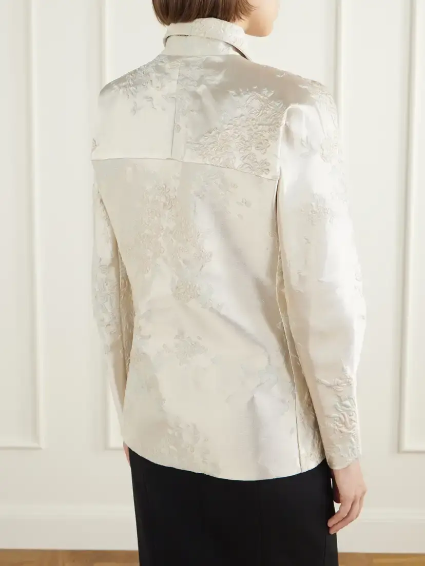 Jil Sander Floral-jacquard Shirt | Thumbnail 4