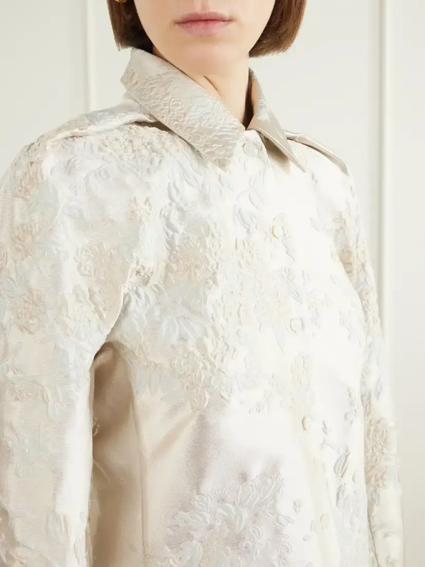 Jil Sander Floral-jacquard Shirt | Thumbnail 5