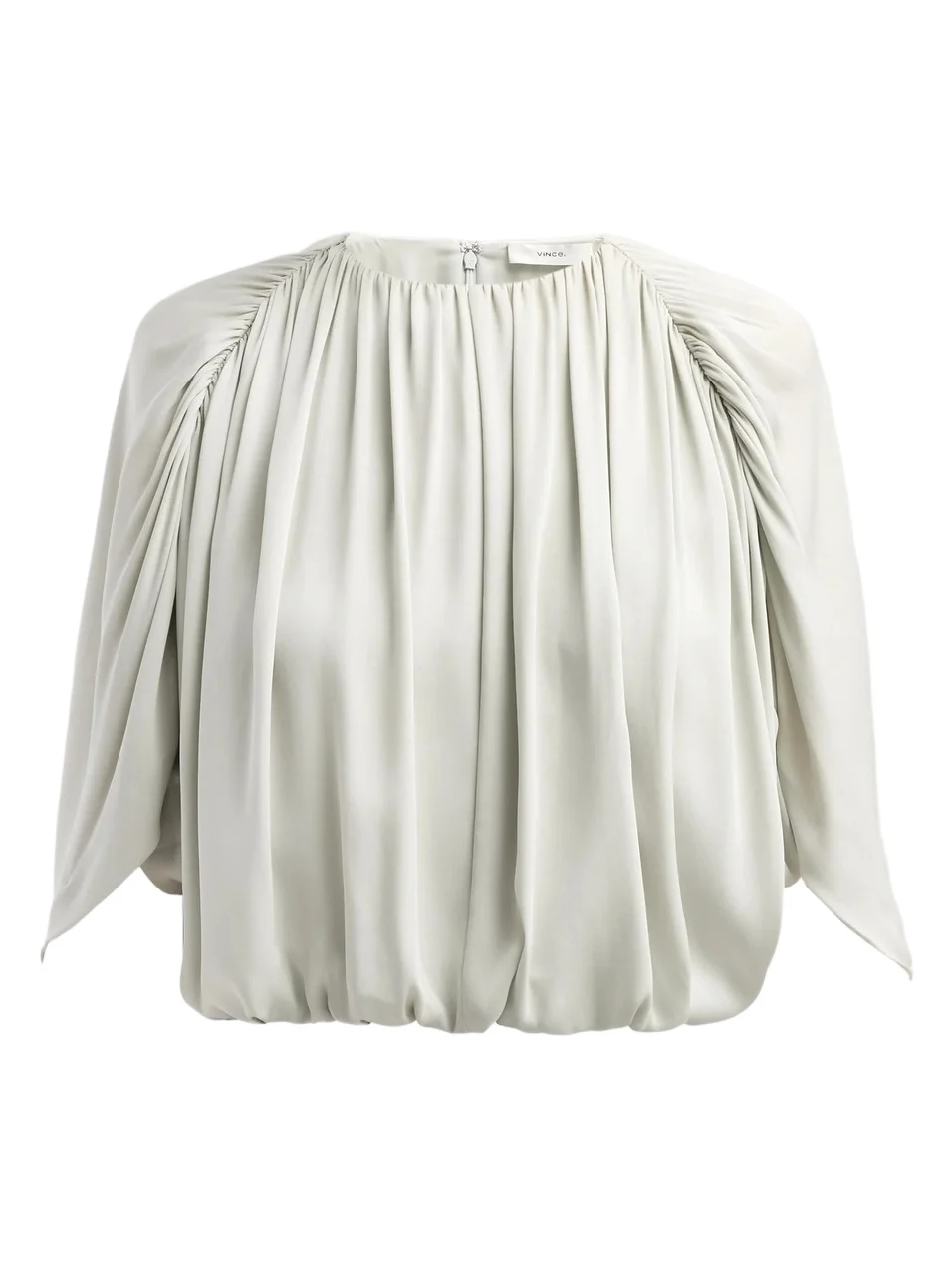 Vince Women's Gathered Cape Bubble Blouse