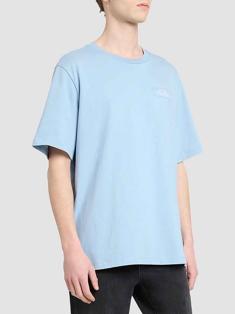 AMIRI Men's Spirit Cotton Crewneck T-Shirt | Thumbnail 4
