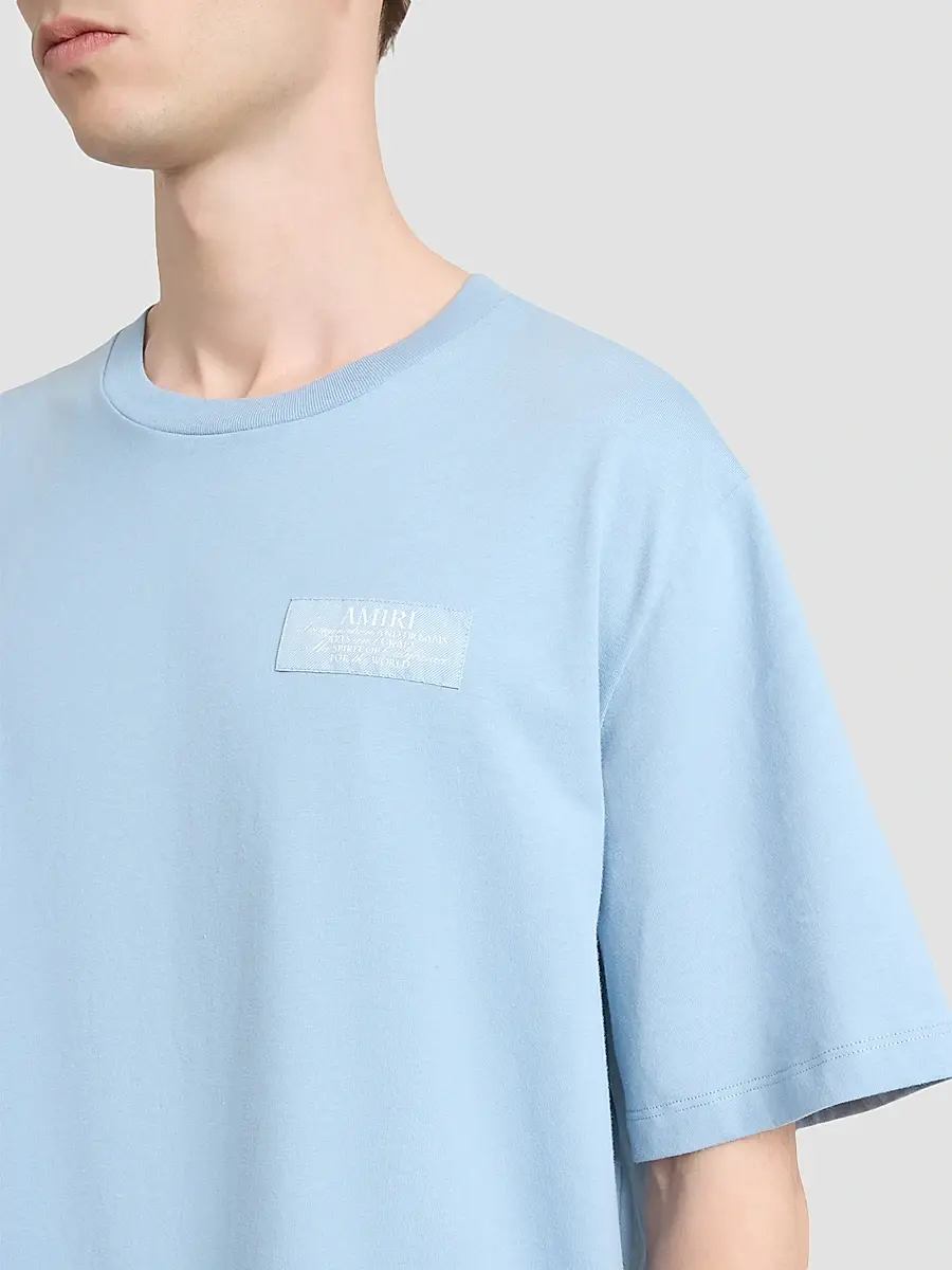 AMIRI Men's Spirit Cotton Crewneck T-Shirt | Thumbnail 5