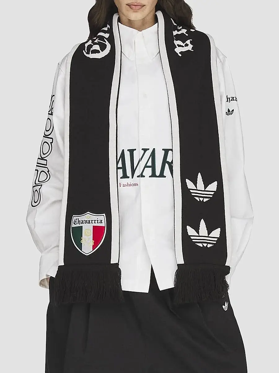 adidas Y-3 Men's adidas x Willy Chavarria Soccer Scarf | Thumbnail 3 adidas Y-3 Men's adidas x Willy Chavarria Soccer Scarf | Thumbnail 3