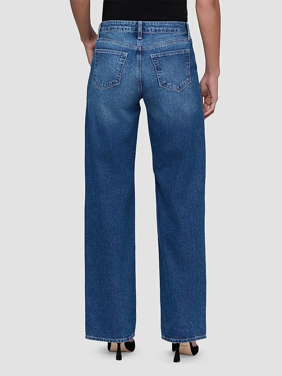 L'Agence Women's Christel High-Rise Wide-Leg Jeans | Thumbnail 3