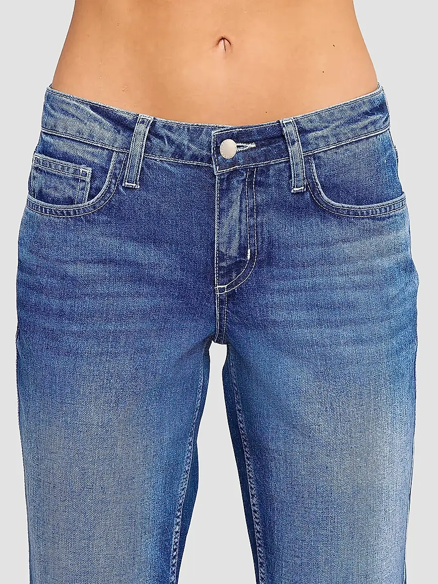 L'Agence Women's Nevia Low-Rise Slouch Straight Jeans | Thumbnail 6