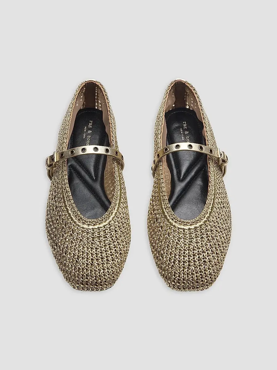 rag & bone Women's Spire Crochet Mary Janes | Thumbnail 4 rag & bone Women's Spire Crochet Mary Janes | Thumbnail 4