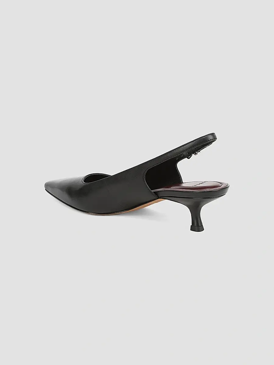 Vince Women's Sabra 45MM Leather Slingback Heels | Thumbnail 3 Vince Women's Sabra 45MM Leather Slingback Heels | Thumbnail 3