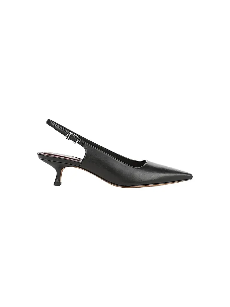 Women's Sabra 45MM Leather Slingback Heels Women's Sabra 45MM Leather Slingback Heels