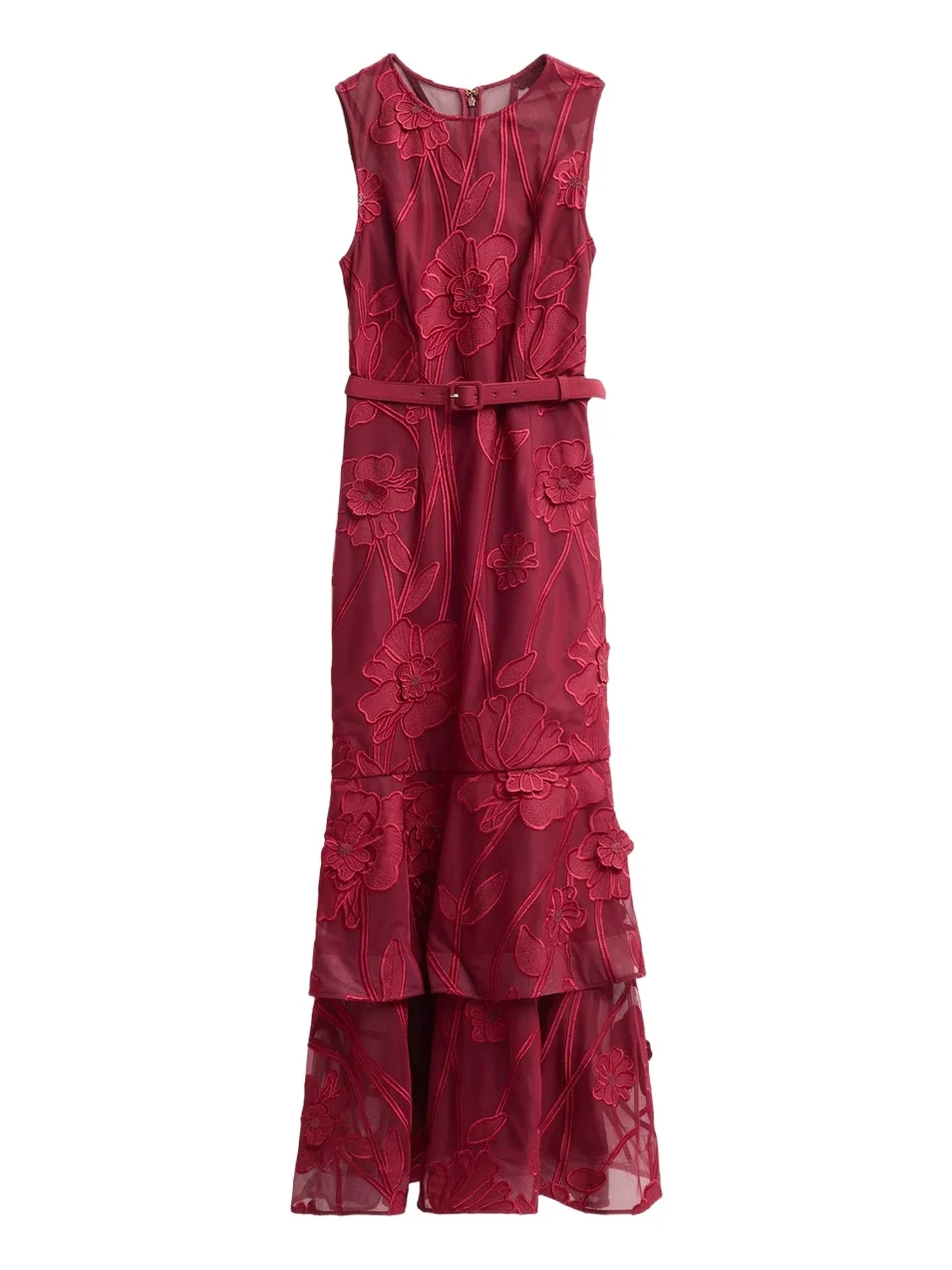 Women's Anna Grand Fleur Sleeveless Evening Dress Women's Anna Grand Fleur Sleeveless Evening Dress