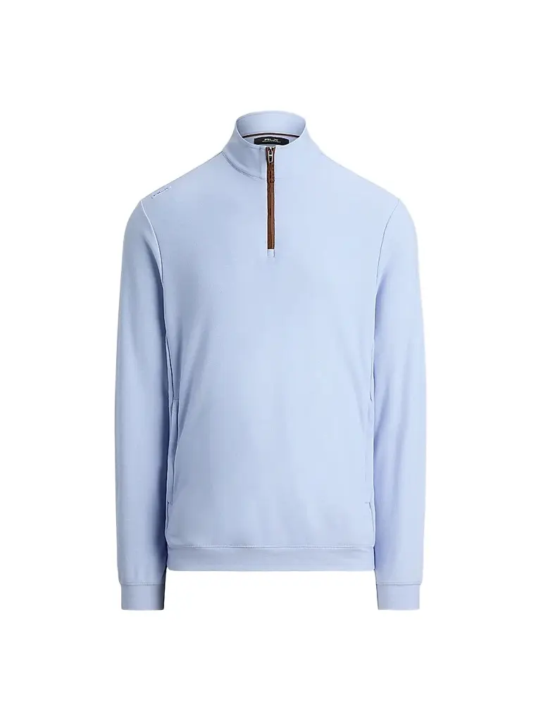 RLX Ralph Lauren Men's Golf Quarter-Zip Mesh Sweatshirt