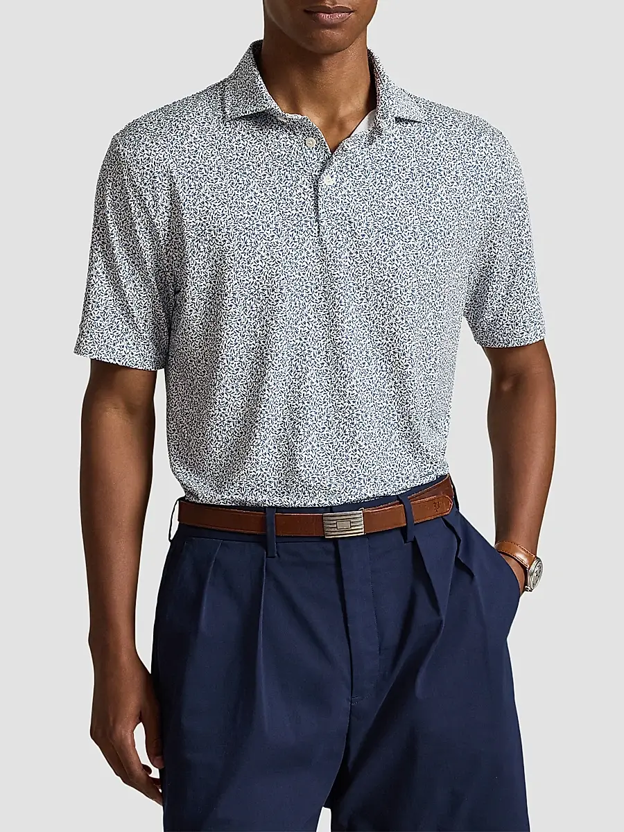 Polo Ralph Lauren Men's Classic-Fit Performance Polo Shirt | Thumbnail 4 Polo Ralph Lauren Men's Classic-Fit Performance Polo Shirt | Thumbnail 4