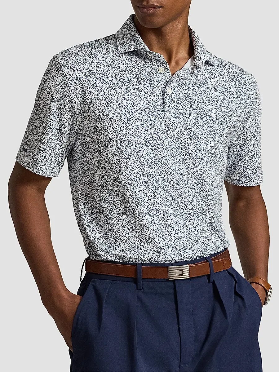 Polo Ralph Lauren Men's Classic-Fit Performance Polo Shirt | Thumbnail 6 Polo Ralph Lauren Men's Classic-Fit Performance Polo Shirt | Thumbnail 6