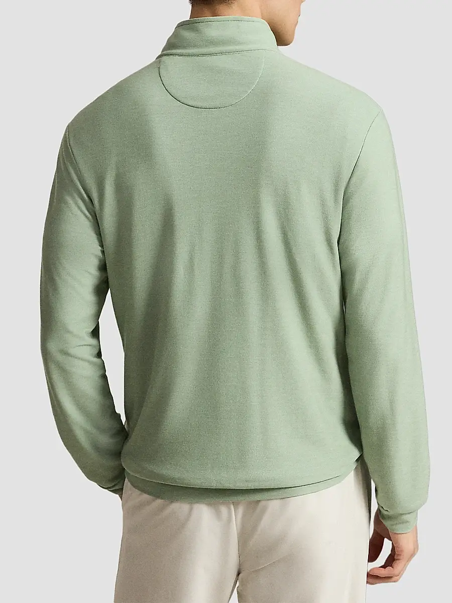 Polo Ralph Lauren Men's Golf Quarter-Zip Mesh Sweatshirt | Thumbnail 3 Polo Ralph Lauren Men's Golf Quarter-Zip Mesh Sweatshirt | Thumbnail 3