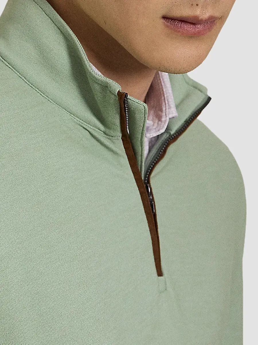 Polo Ralph Lauren Men's Golf Quarter-Zip Mesh Sweatshirt | Thumbnail 5 Polo Ralph Lauren Men's Golf Quarter-Zip Mesh Sweatshirt | Thumbnail 5
