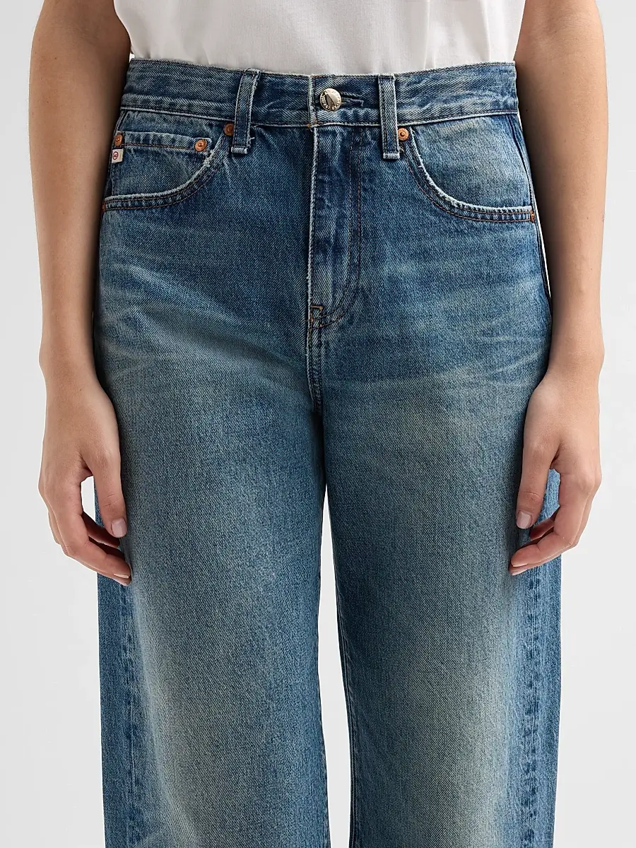 AG Jeans Women's Hattie High-Rise Barrel-Leg Jeans | Thumbnail 5 AG Jeans Women's Hattie High-Rise Barrel-Leg Jeans | Thumbnail 5
