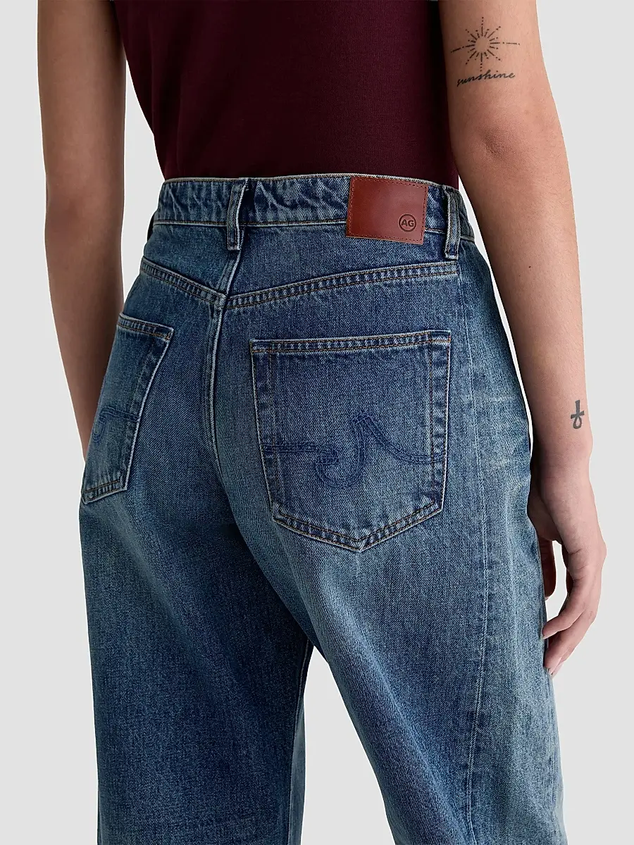 AG Jeans Women's Hattie High-Rise Barrel-Leg Jeans | Thumbnail 6 AG Jeans Women's Hattie High-Rise Barrel-Leg Jeans | Thumbnail 6