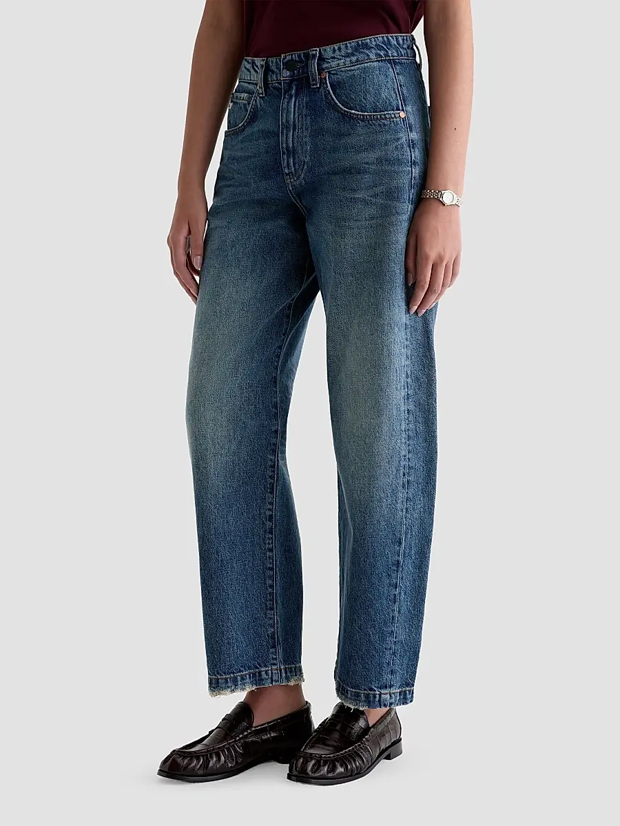 AG Jeans Women's Hattie High-Rise Barrel-Leg Jeans | Thumbnail 8 AG Jeans Women's Hattie High-Rise Barrel-Leg Jeans | Thumbnail 8
