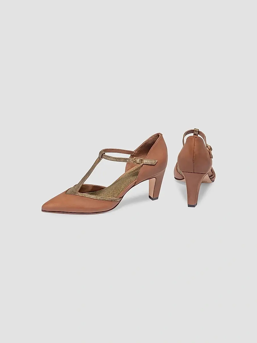 Bernardo Women's Gianna T-Strap Pumps | Thumbnail 5 Bernardo Women's Gianna T-Strap Pumps | Thumbnail 5