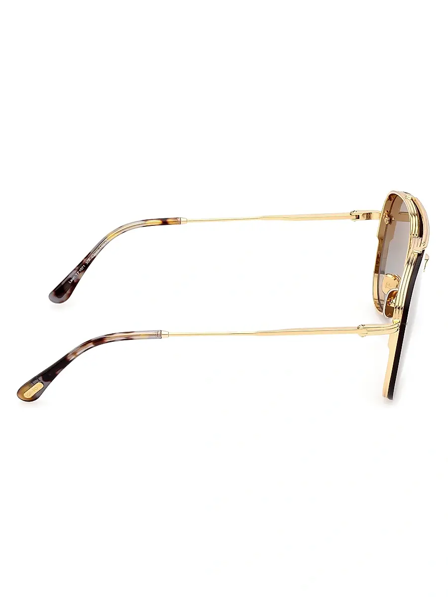 Tom Ford Women's Leon 62MM Aviator Sunglasses | Thumbnail 6 Tom Ford Women's Leon 62MM Aviator Sunglasses | Thumbnail 6