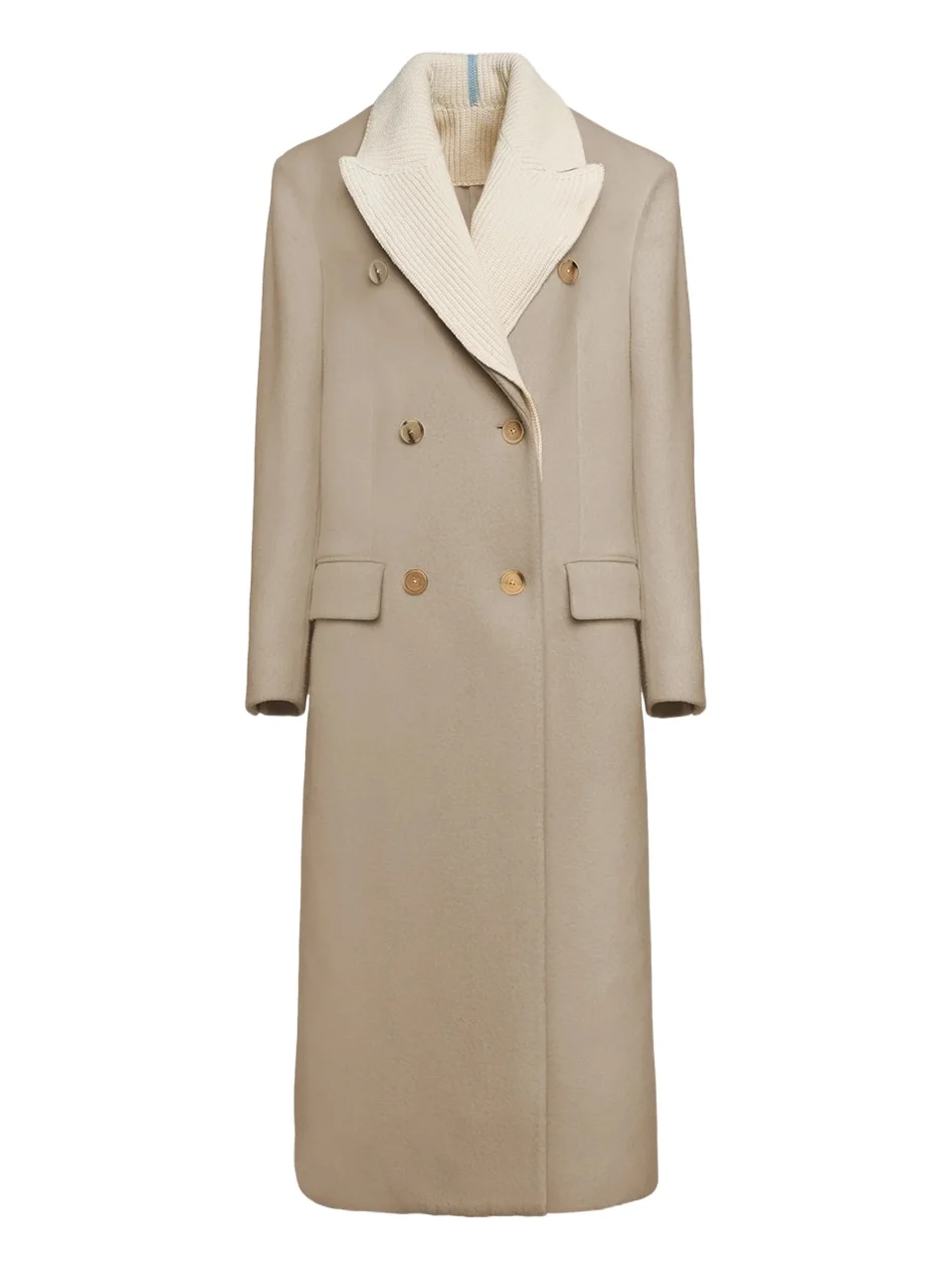 Women's Virgin Wool-Blend Double-Breasted Coat Women's Virgin Wool-Blend Double-Breasted Coat