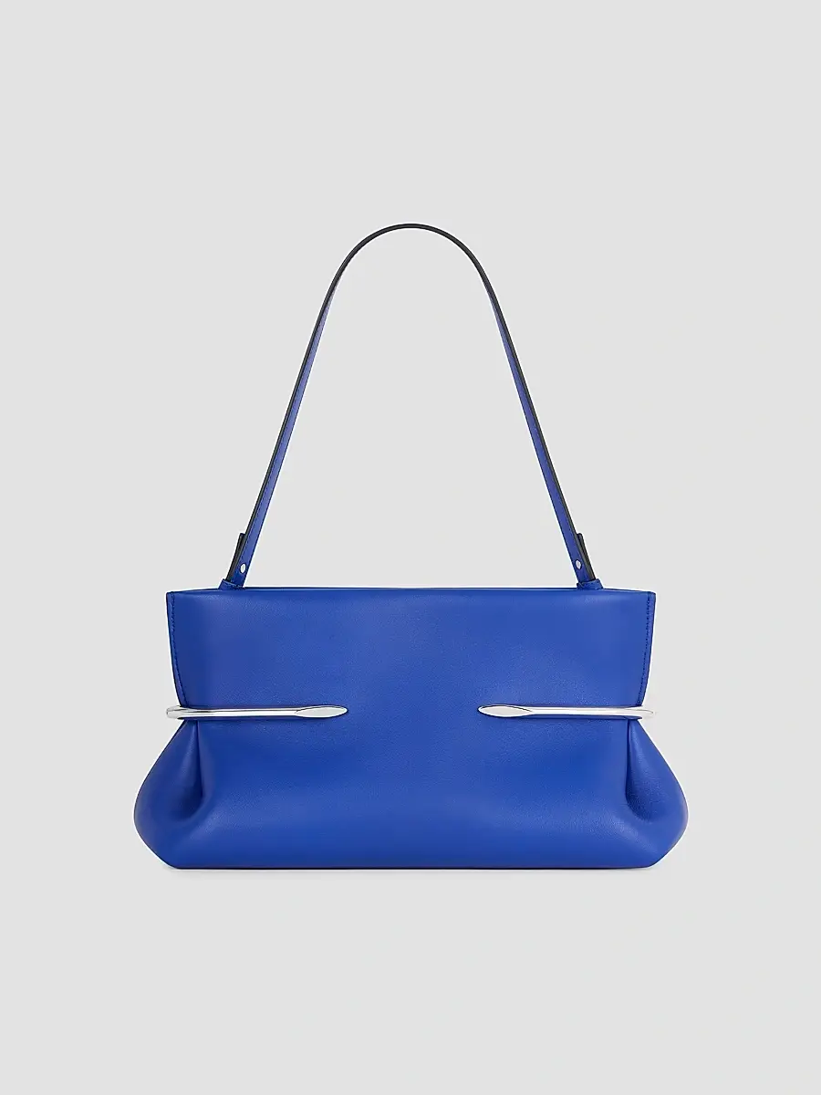 Givenchy Women's Pinch Soft Clutch in Nappa Leather - Cobalt Blue | Thumbnail 3 Givenchy Women's Pinch Soft Clutch in Nappa Leather - Cobalt Blue | Thumbnail 3