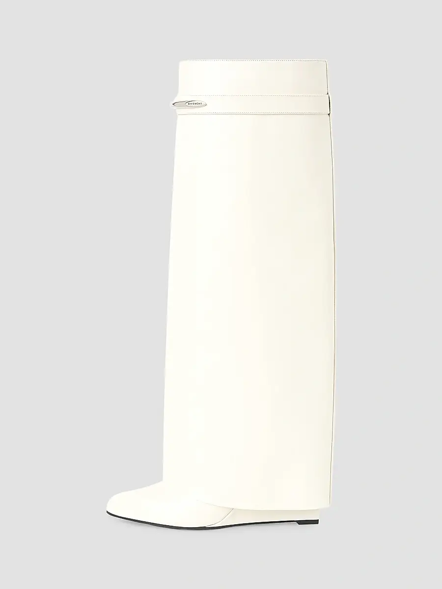 Givenchy Women's Shark Boots in Leather - Ivory | Thumbnail 3 Givenchy Women's Shark Boots in Leather - Ivory | Thumbnail 3