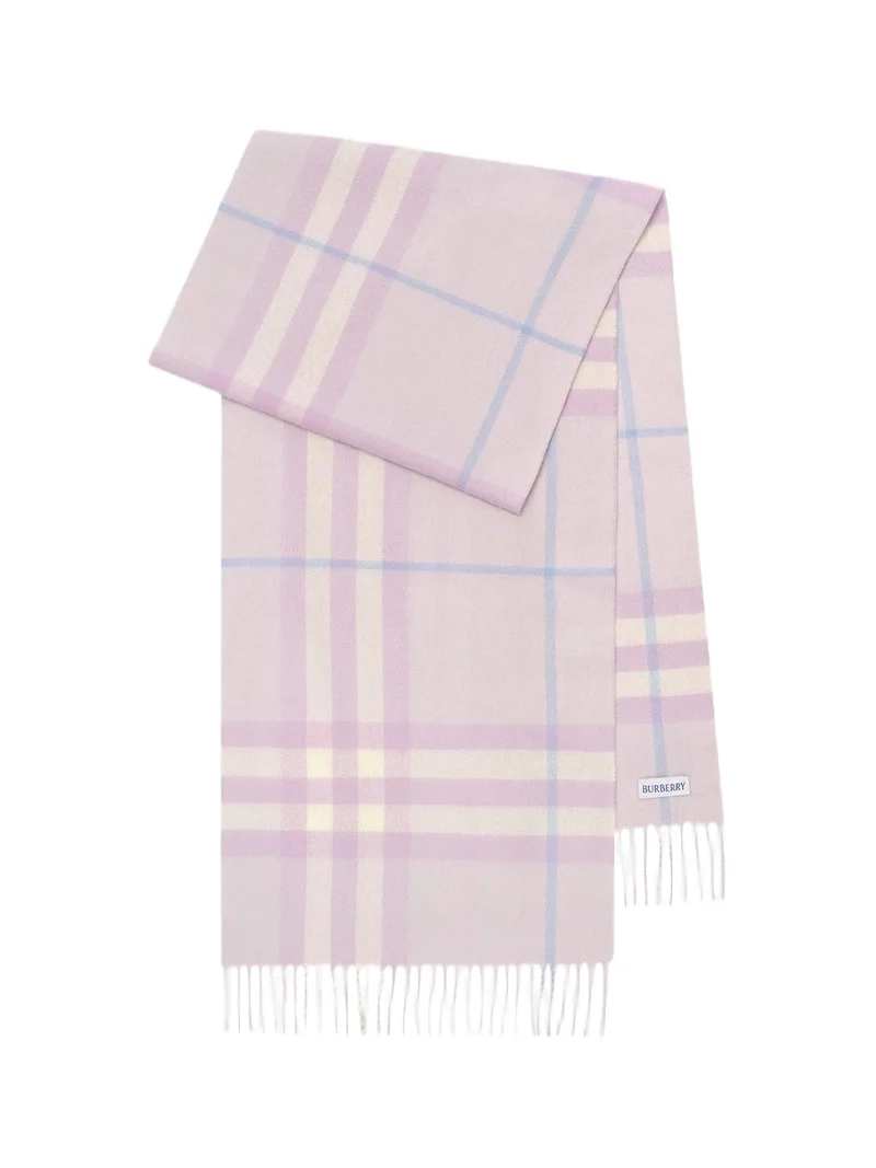 Burberry Women's Check Cashmere Scarf