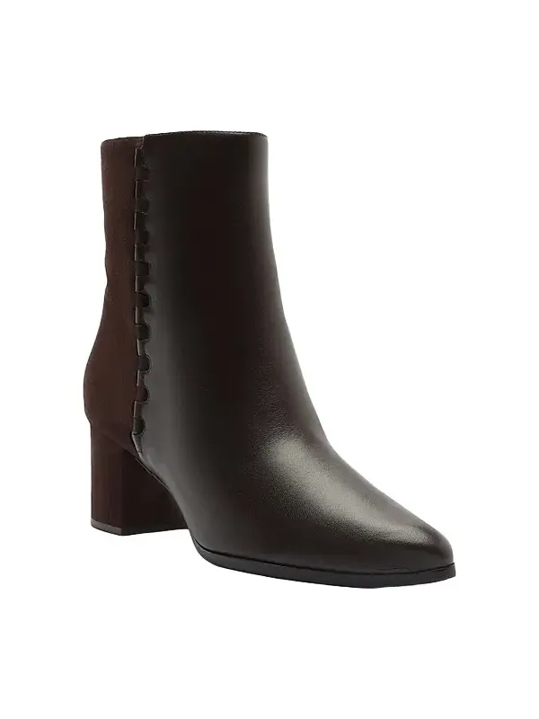 Women's Jesse 60MM Leather Ankle Boots