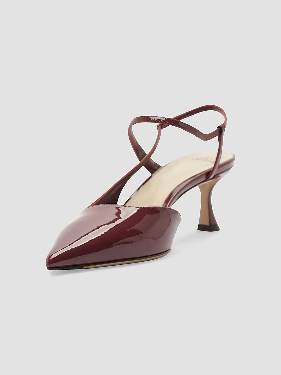 Alexandre Birman Women's Tita 60MM Patent Leather Slingback Pumps | Thumbnail 6 Alexandre Birman Women's Tita 60MM Patent Leather Slingback Pumps | Thumbnail 6