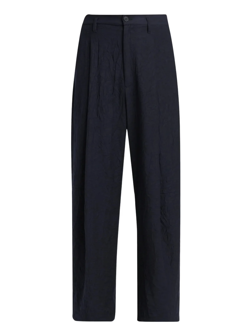 Men's Virgin Wool Single Pleat Trousers