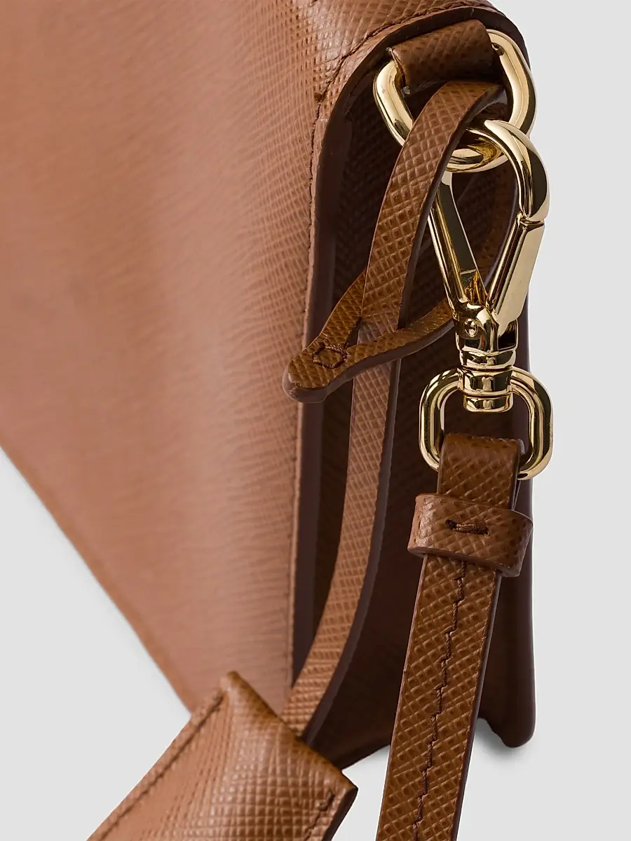 Prada Women's Saffiano Leather Smartphone Pouch | Thumbnail 6 Prada Women's Saffiano Leather Smartphone Pouch | Thumbnail 6