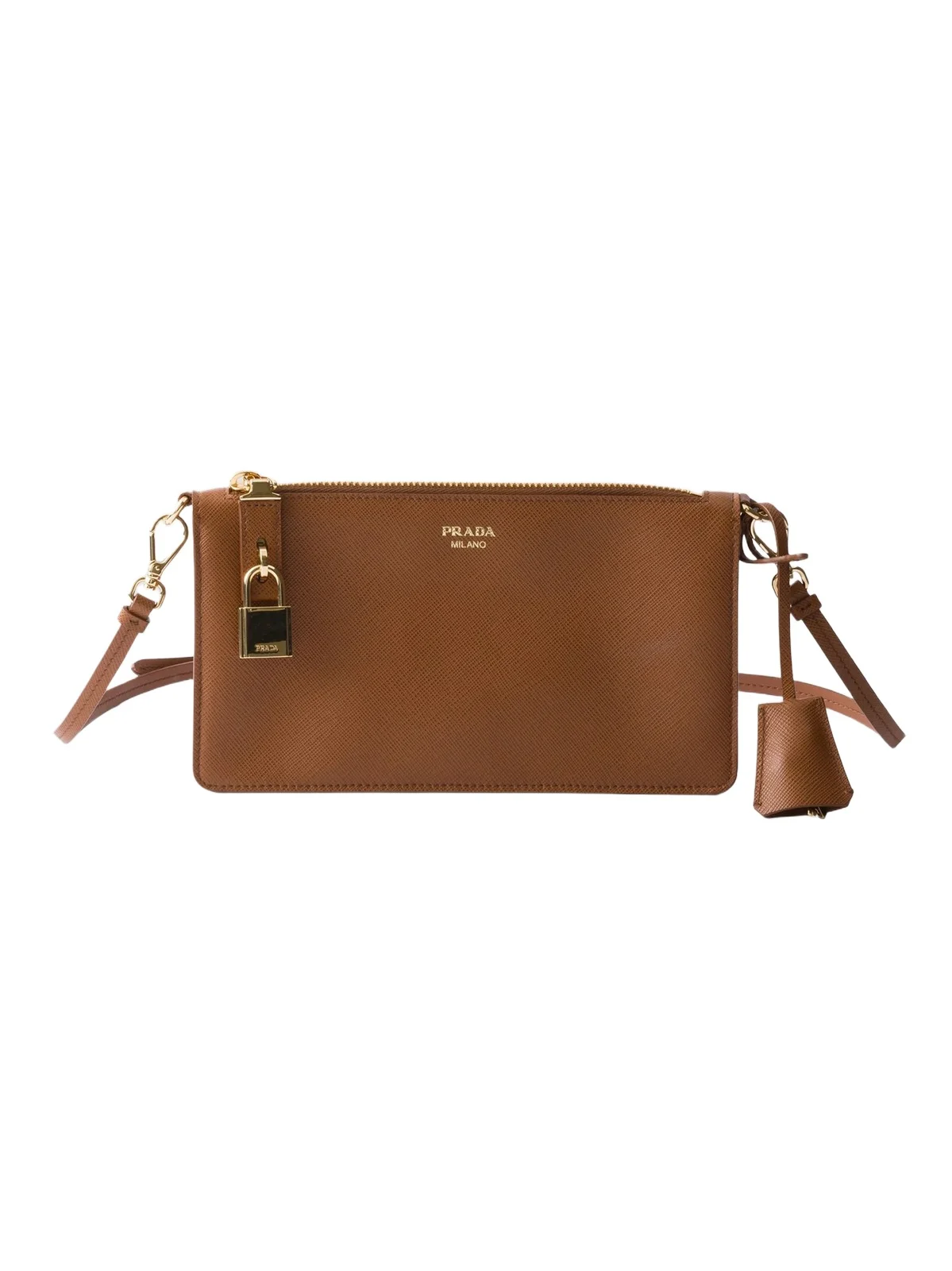 Women's Saffiano Leather Smartphone Pouch Women's Saffiano Leather Smartphone Pouch