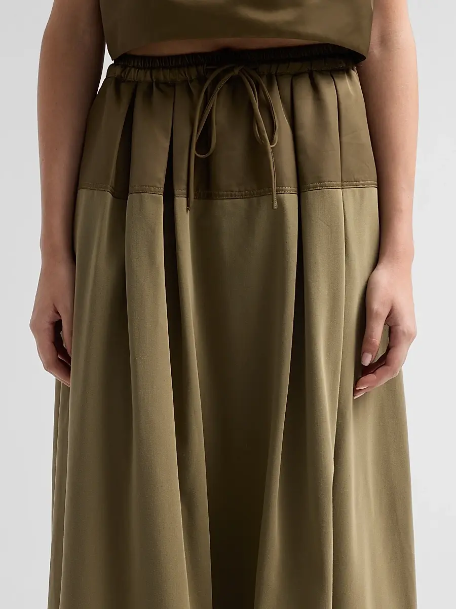Cinq à Sept Women's Elisabetta Colorblocked Midi Skirt | Thumbnail 5 Cinq à Sept Women's Elisabetta Colorblocked Midi Skirt | Thumbnail 5
