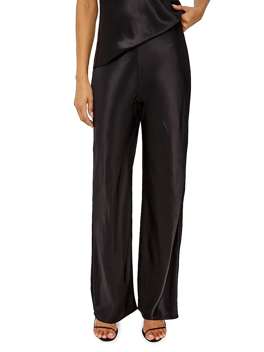 RAILS Women's Silvi Satin High-Rise Pants | Thumbnail 3 RAILS Women's Silvi Satin High-Rise Pants | Thumbnail 3