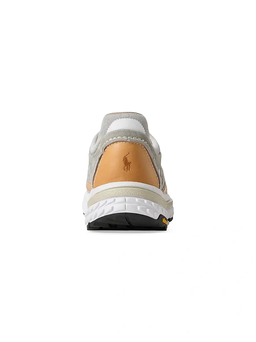 Polo Ralph Lauren Men's Nylon & Suede Low-Top Sneakers | Thumbnail 3