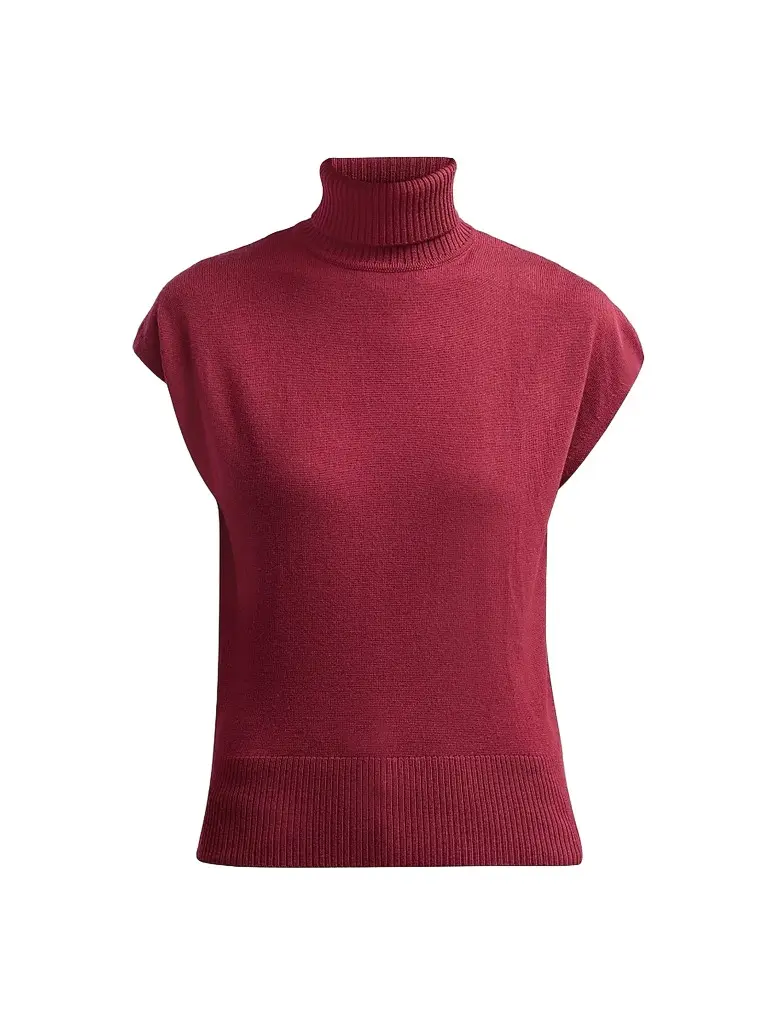 Ramy Brook Women's Natalie Cap-Sleeve Wool Sweater
